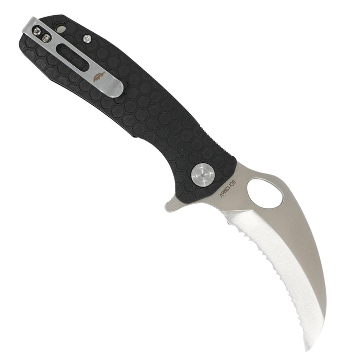 HB1151 Small Claw Serrated Black - Detail