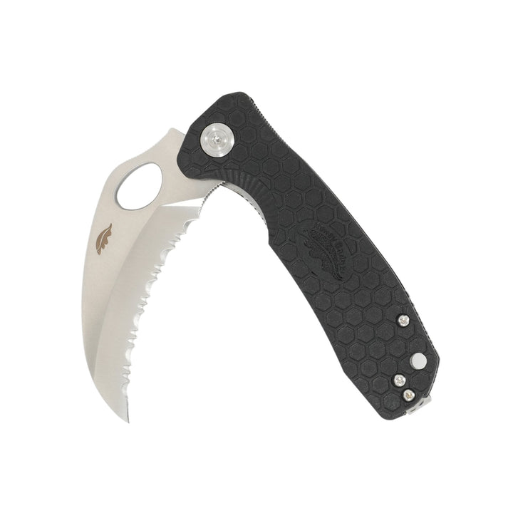 HB1151 Small Claw Serrated Black - Front