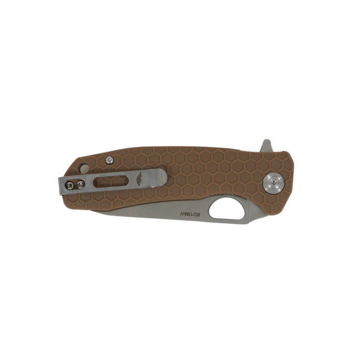 HB1309 Small Leaf Tan - Closed