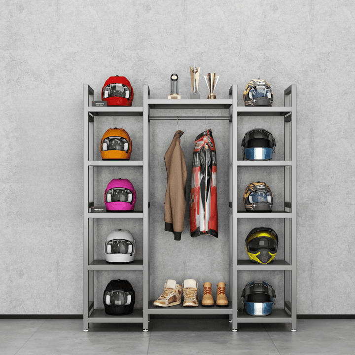 HSQ™ Motorcycle Gear Storage/Display Rack