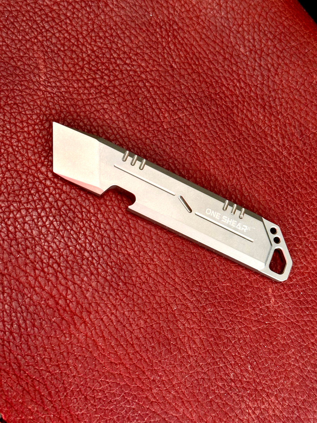 Ti Pocket Pry Bar EDC Tool ONE SHEAR
