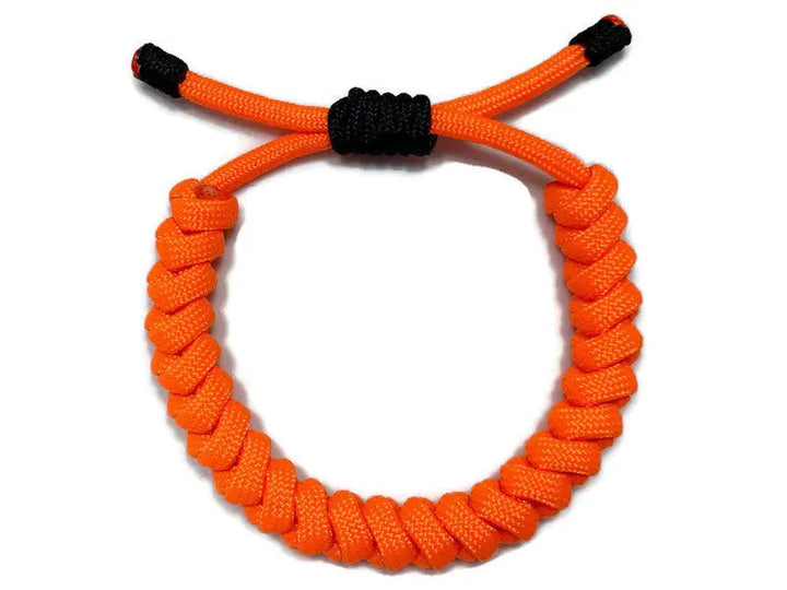 Engineered Orange Rope Bracelet