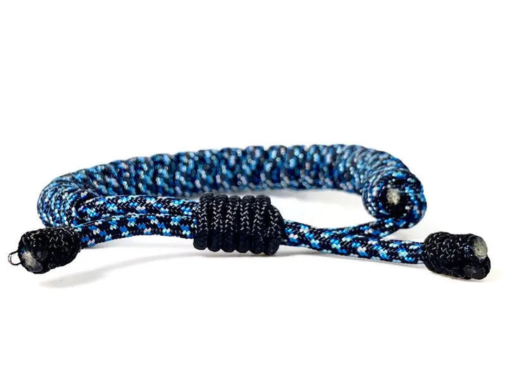 Engineered Blue Galaxy Rope Bracelet