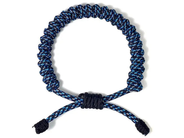 Engineered Blue Galaxy Rope Bracelet