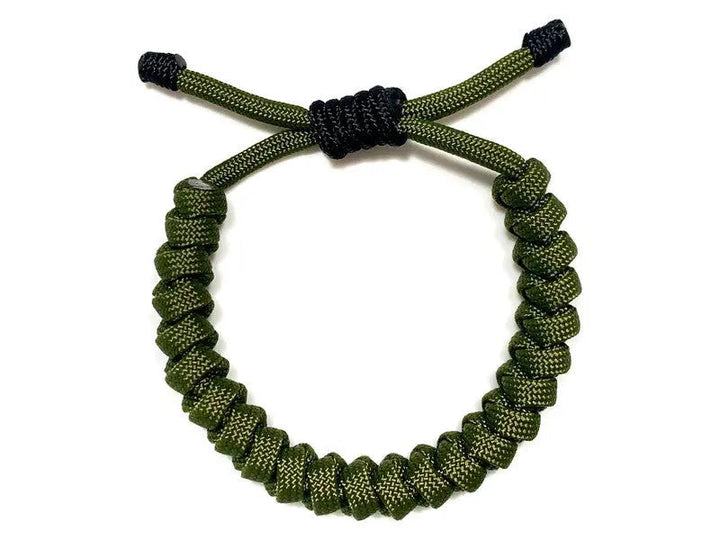 Engineered Warrior Rope Bracelet in Olive