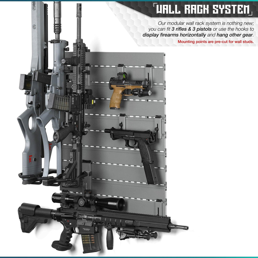 Wall Rack System - 5 Panel and Attachments