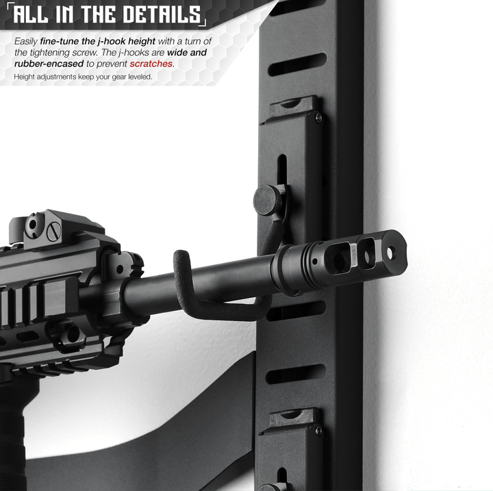 Horizontal Wall Rack