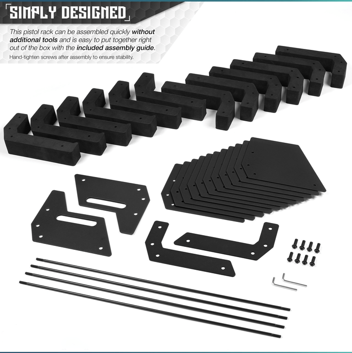 Pistol Rack (4 Sizes)