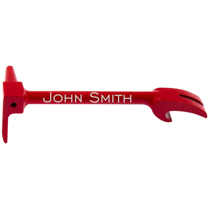 Halligan Bottle Opener - Red