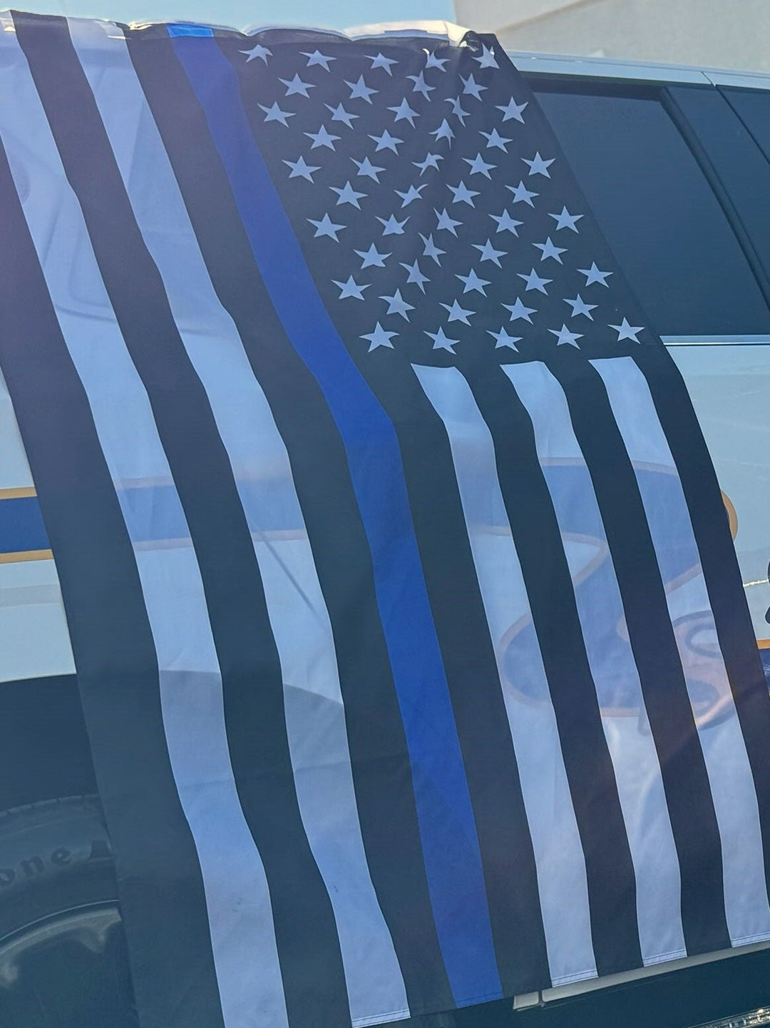 Thin Blue Line US Flag - 3&