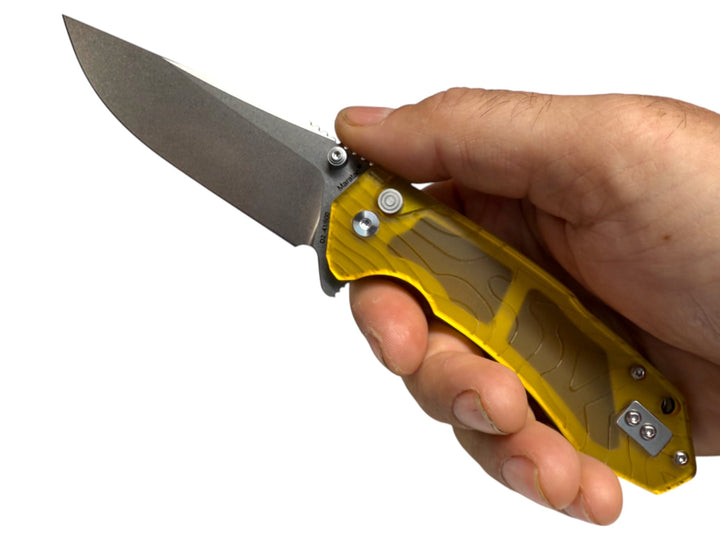 Ultem® - Topo-Trekker D2 Pocket Knife By Maratac®🚨 New Intro Special!🚨