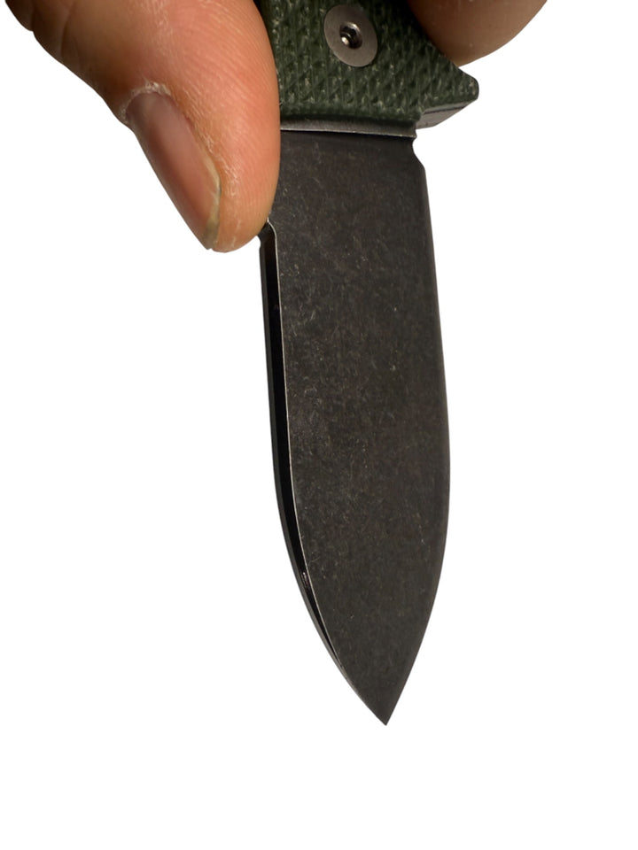 Compact R4A - Ready 4 Action Knife / D2 Fixed Blade ( MICARTA Scales ) 🔥 New 🔥