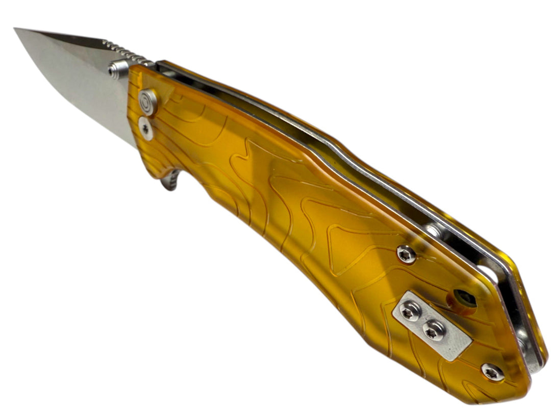 Ultem® - Topo-Trekker D2 Pocket Knife By Maratac®🚨 New Intro Special!🚨