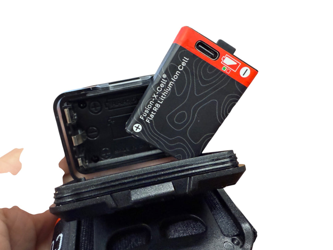 DuoLightX Headlamp ( Dual Power Options Included ) by Maratac®