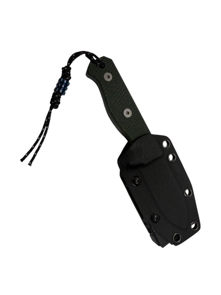 Compact R4A - Ready 4 Action Knife / D2 Fixed Blade ( MICARTA Scales ) 🔥 New 🔥