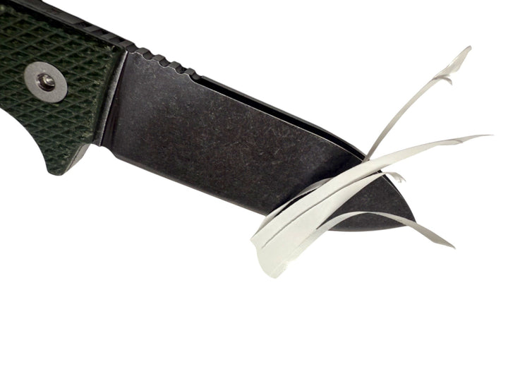 Compact R4A - Ready 4 Action Knife / D2 Fixed Blade ( MICARTA Scales ) 🔥 New 🔥