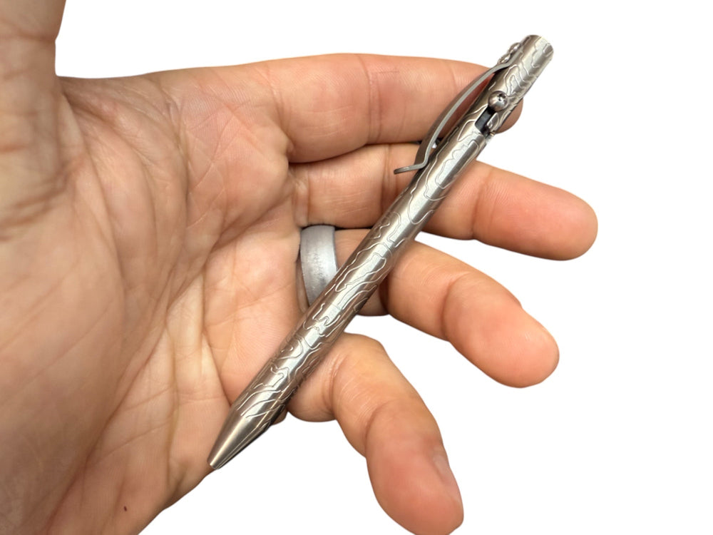 Stainless Steel - MaxMadCo Design - Bolt Action Pen - GEN 2 🔥 New 🔥