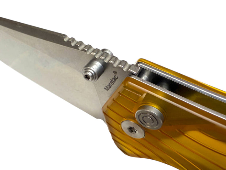Ultem® - Topo-Trekker D2 Pocket Knife By Maratac®🚨 New Intro Special!🚨