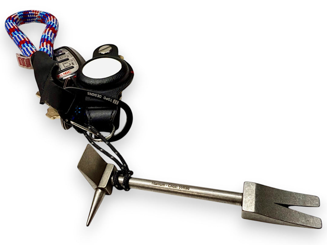 4" Ti Hooligan Forced Entry Tool - Titanium 🔥 In Stock! 🔥