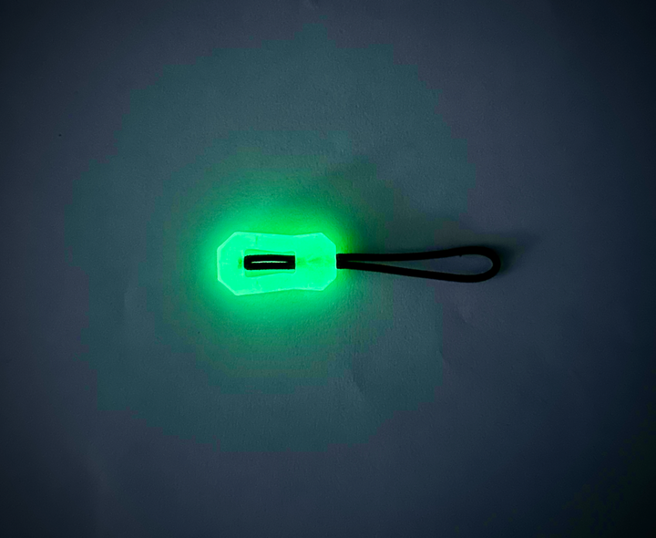 Ghost Glow Zipper EDC Pull Tabs | ONE SHEAR®