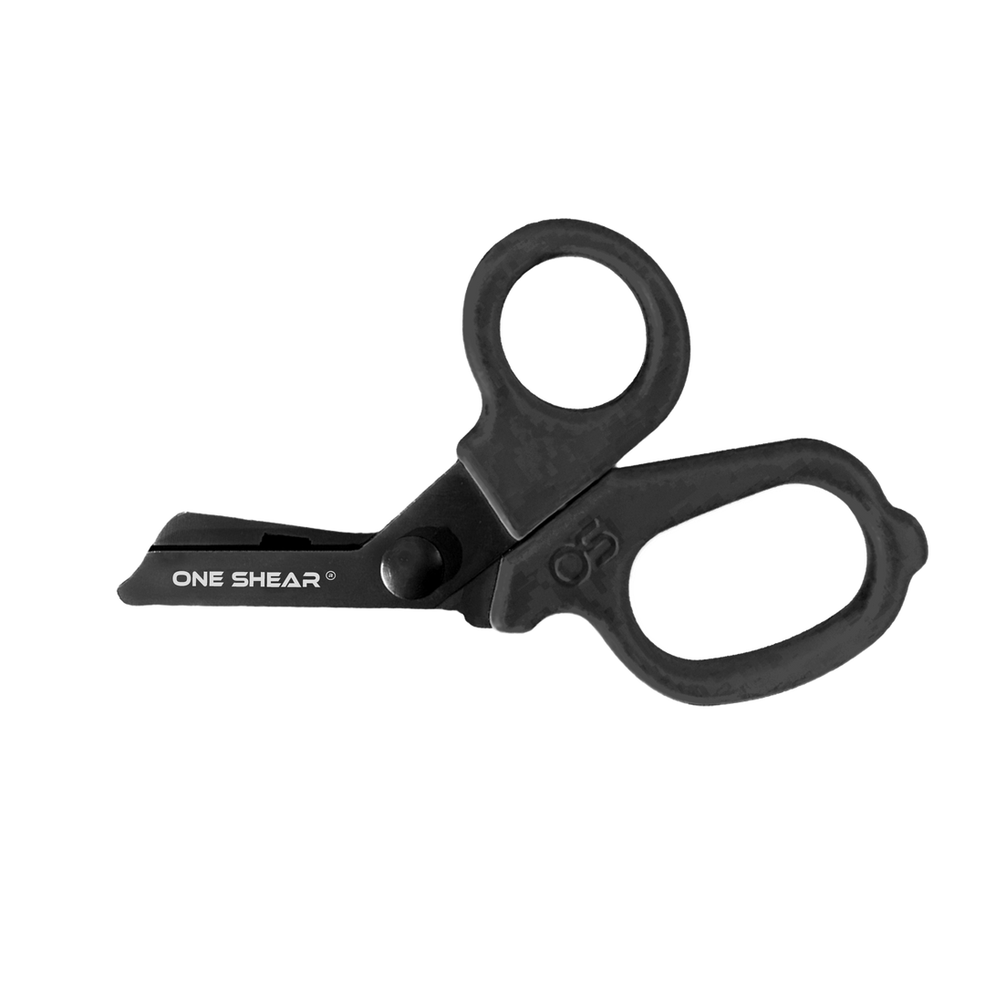 Black Coated medical shear scissors pouch Trauma Bandage EMS IFAK Clamp