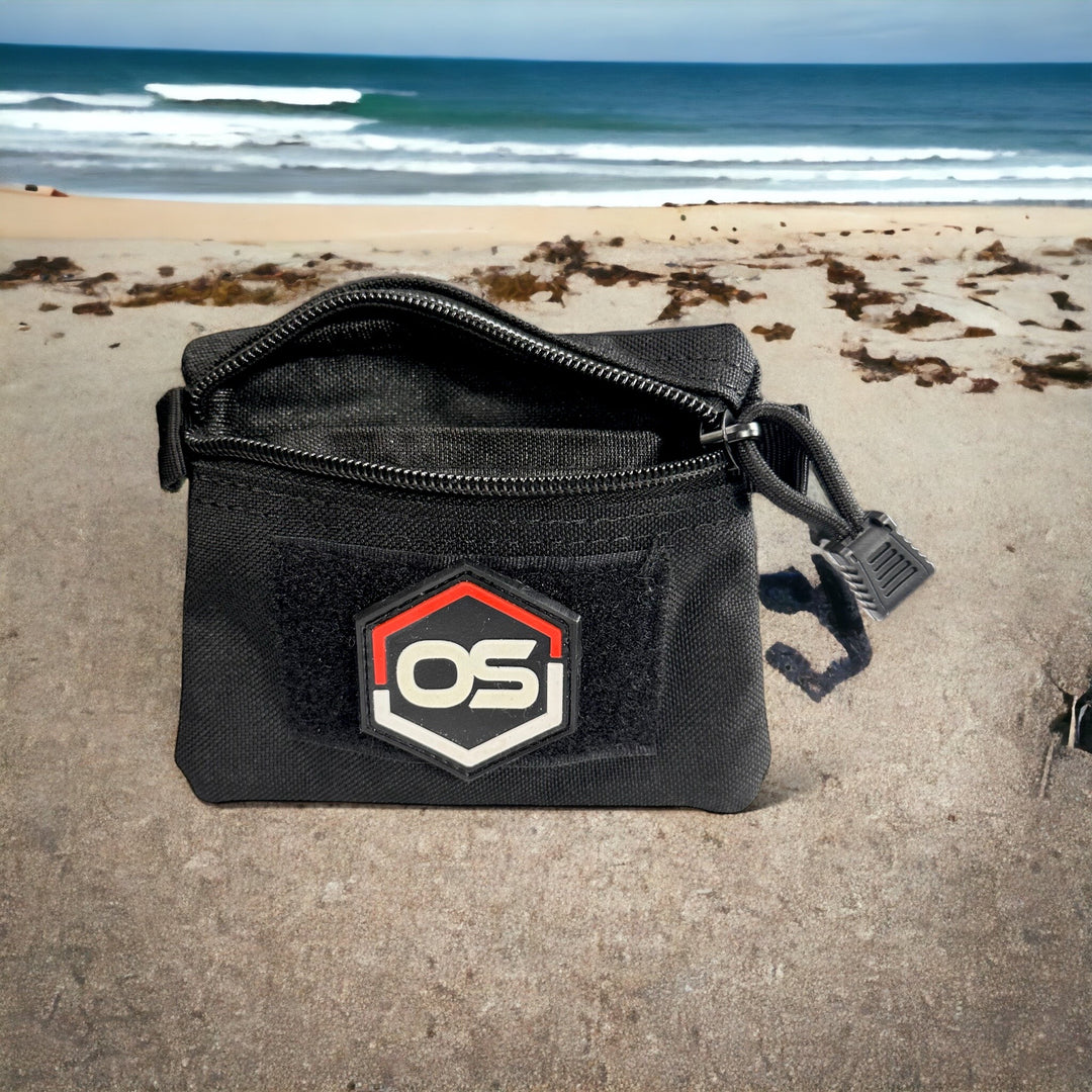 Black Tact-Pouch with OS PVC Patch