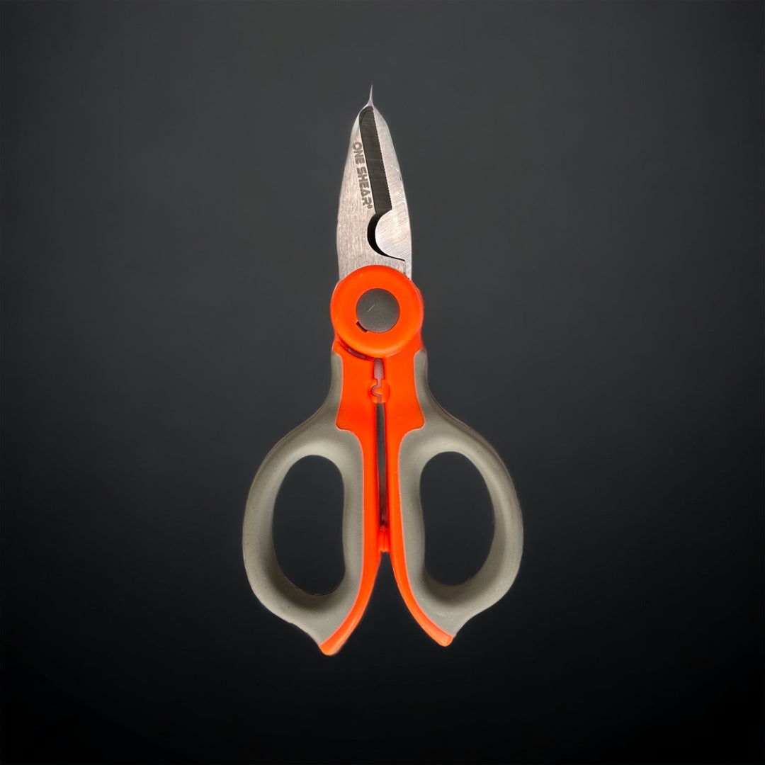 Wire Cutter Pro Snip Orange & Gray Electrical Shear | ONE SHEAR®