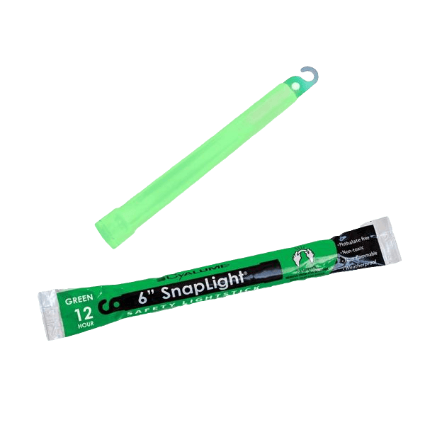 Cyalume Green 6" Chemstick Light - ONE SHEAR