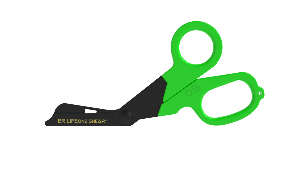 ER LIFE ONE SHEAR™ 7.5" NEON GREEN Extreme Heavy Duty