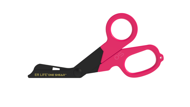 ER LIFE ONE SHEAR™ 7.5" NEON PINK Extreme Heavy Duty