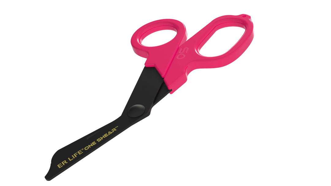 ER LIFE ONE SHEAR™ 7.5" NEON PINK Extreme Heavy Duty