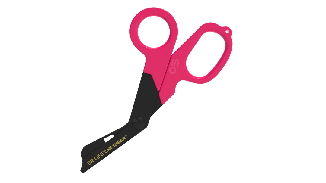ER LIFE ONE SHEAR™ 7.5" NEON PINK Extreme Heavy Duty
