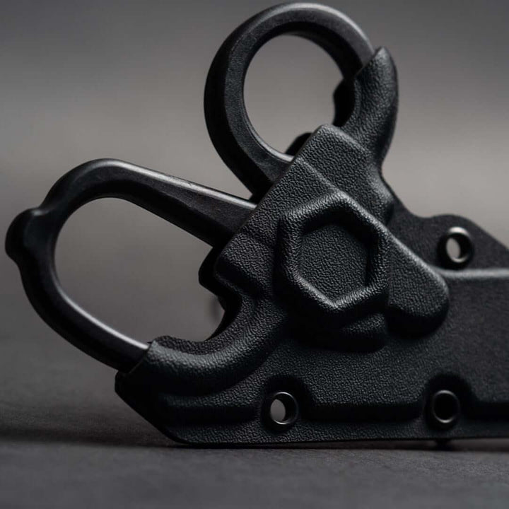 Black MINI ONE SHEAR Kydex Holder