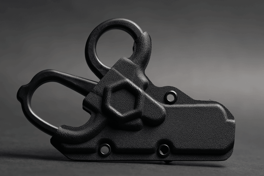 Black MINI ONE SHEAR Kydex Holder