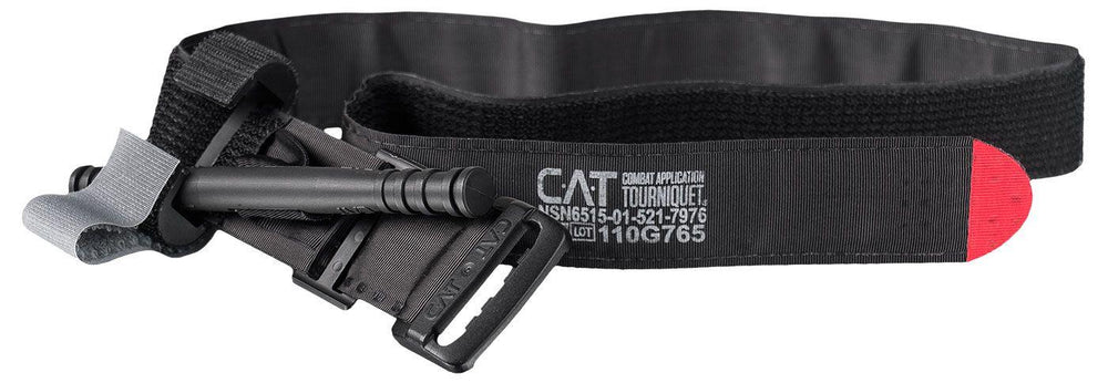 NAR COMBAT APPLICATION TOURNIQUET (C-A-T)  GEN7 - TACTICAL BLACK - ONE SHEAR