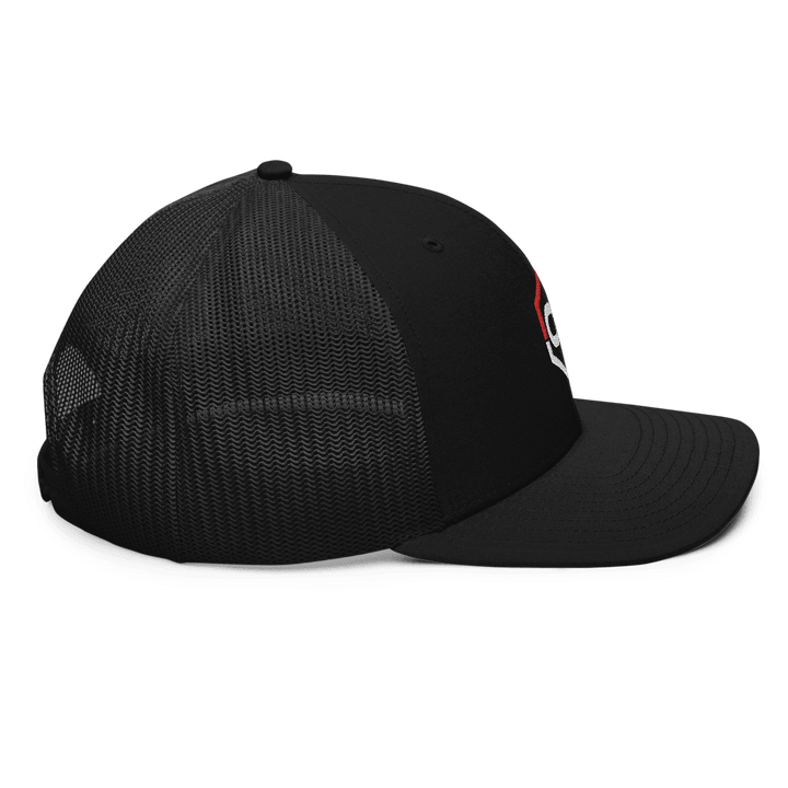 ONE SHEAR Logo Richardson Trucker SnapBack Mesh Hat - ONE SHEAR