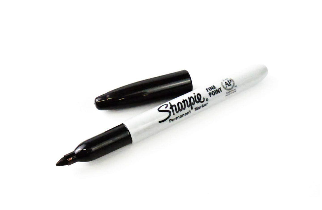 SHARPIE® FINE POINT BLACK MARKER - ONE SHEAR